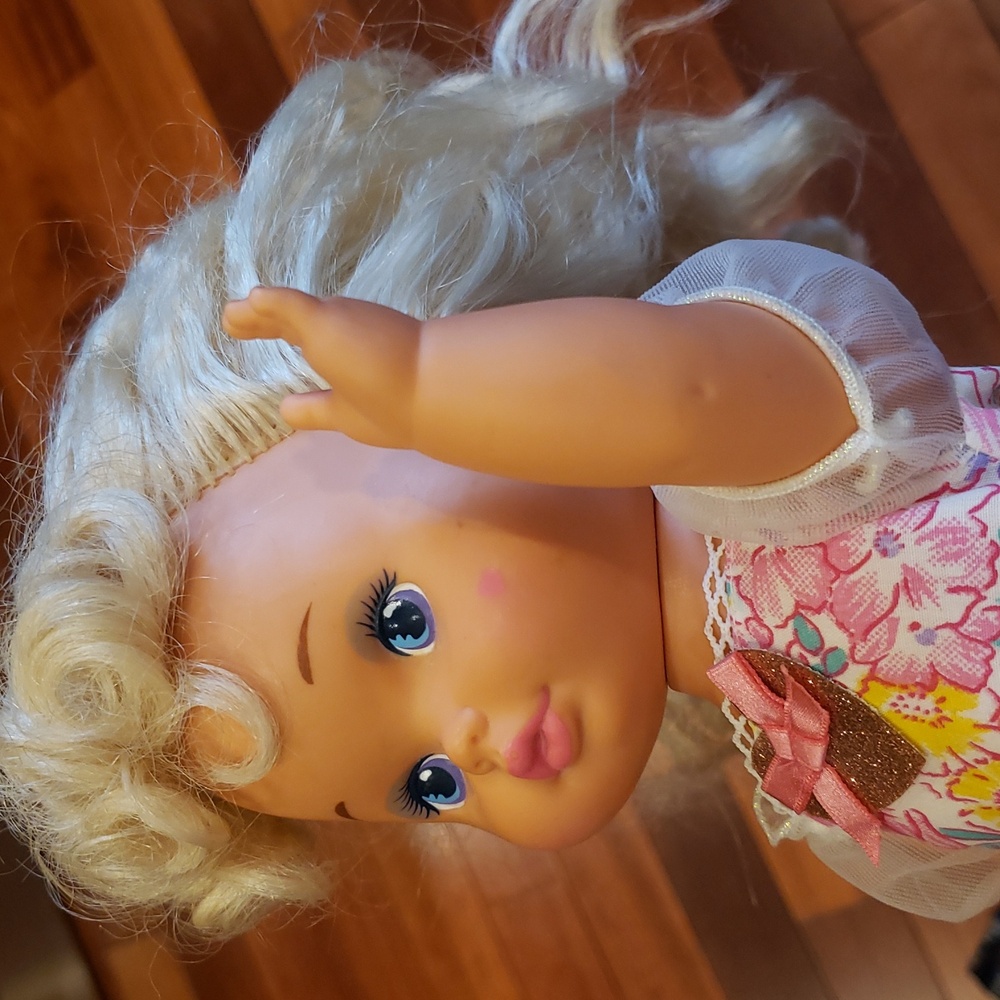 Vintage 1988 Doll Lil Miss Magic Hair, Magic Touch. Original Clothes And Shoes - Picture 8 of 14